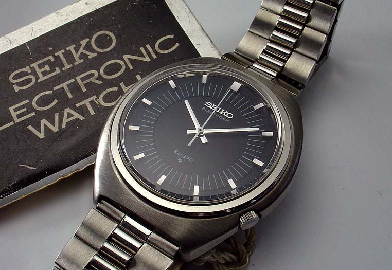 SEIKO ELECTRONIC EL-370 セイコー エレクトロニック 電子時計 電磁 