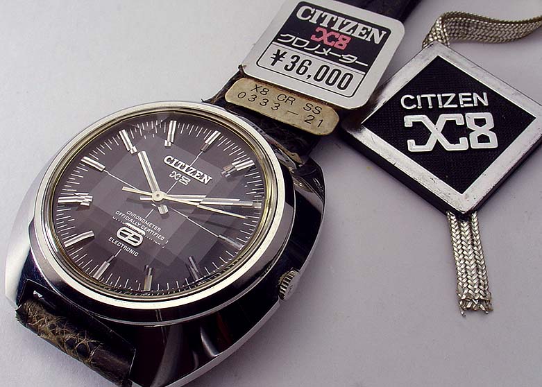 CITIZEN コスモトロン Ｘ８デッドストック当時定価23000円 - 腕時計 ...